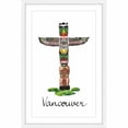 thumbnail image 1 of Marmont Hill ''First Nations Totem Pole'' Framed Painting Print, 1 of 5