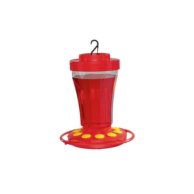 First Nature 32oz Hummingbird Feeder Red