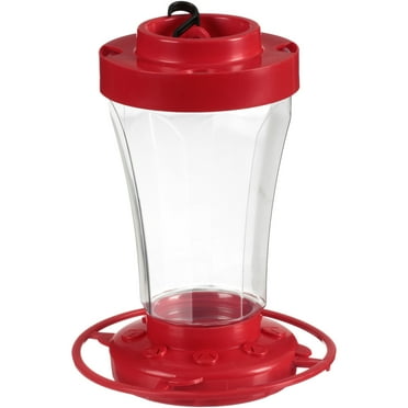 First Nature Hummingbird Feeder 32 oz Red