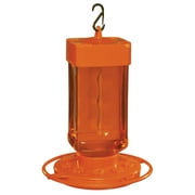 First Nature Oriole Bird Nectar Feeder Orange 32 oz