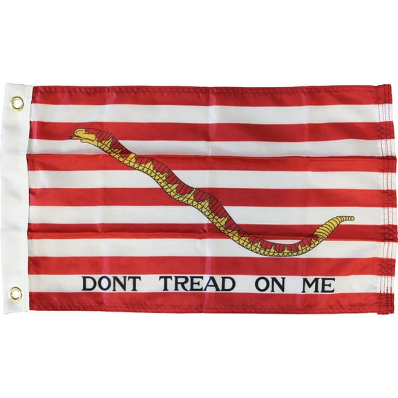 First Navy Jack - 12"X18" Nylon Flag