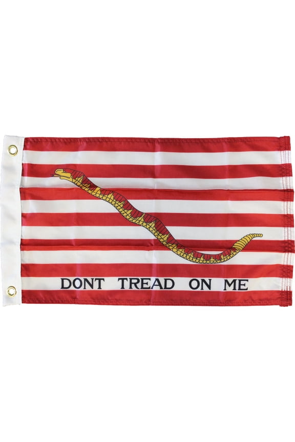 First Navy Jack - 12"X18" Nylon Flag