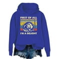 thumbnail image 1 of First Of All Im A Delight Hoodie, First Of All Im A Delight Sweatshirt, 1 of 7