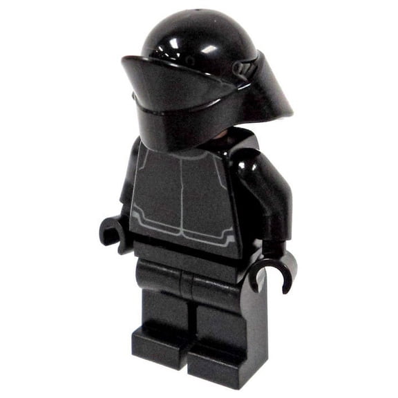 First Order Crew Member Minifigure Black Helmet Loose Star Wars
