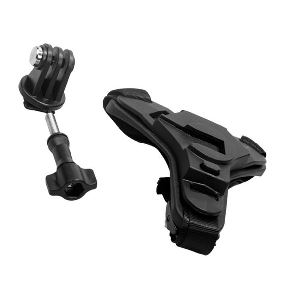 First Person Perspective Action Camera Holder Featuring Quick Release and Horizontal Vertical Function