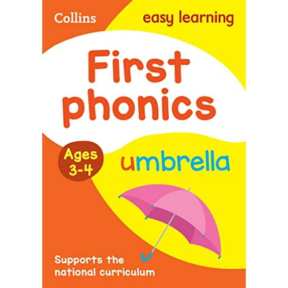 Pre-Owned First Phonics: Ages 3-4 (Collins Easy Learning Preschool), 9780008151638, 0008151636, Paperback,