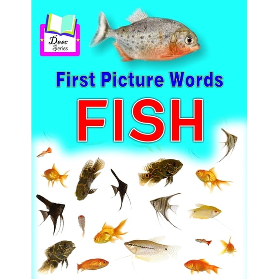 First Picture Words: Fish, (Paperback)