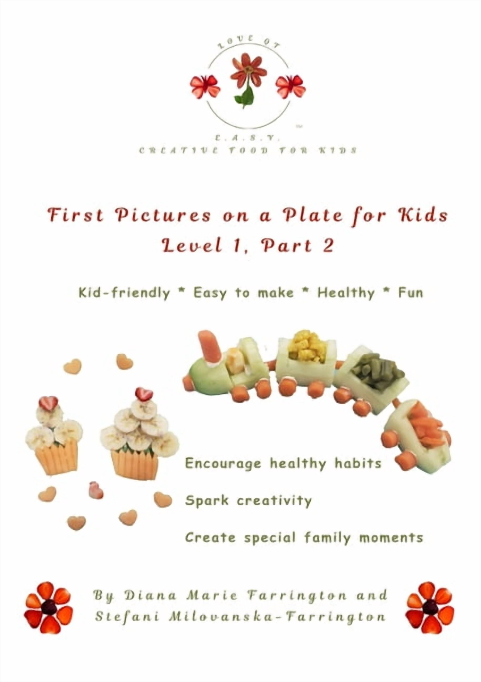 First Pictures on a Plate for Kids: Level 1, Part 2, (Paperback)