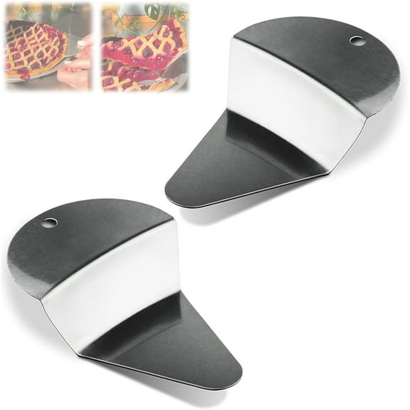 First Piece Pie Spatula, First Slice Pie Spatula, Stainless Steel Cake Cutter Shovel, Pie Server for Essential Kitchen Tool, Pizza Pie Gadgets, Triangle Fan-Shaped Pizza Shovel
