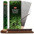 thumbnail image 1 of First Rain Incense Sticks And Incense Stick Holder Bundle Insence Insense Hem Incense Sticks, 1 of 3