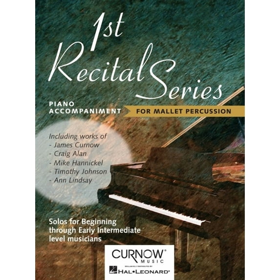 First Recital Series: Piano Accompaniment for Mallet Percussion, (Paperback)