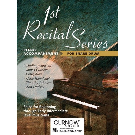 First Recital Series: Piano Accompaniment for Snare Drum, (Paperback)