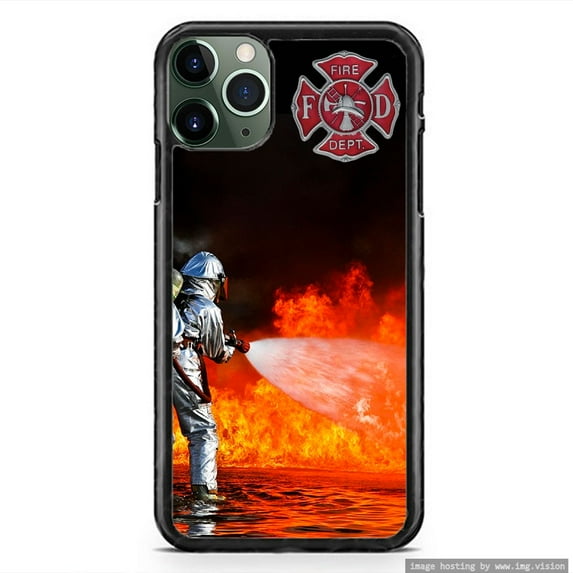 First Responder FireFighter Phone Case Slim Shockproof Hard Rubber Custom Case Cover For iPhone 13 Mini