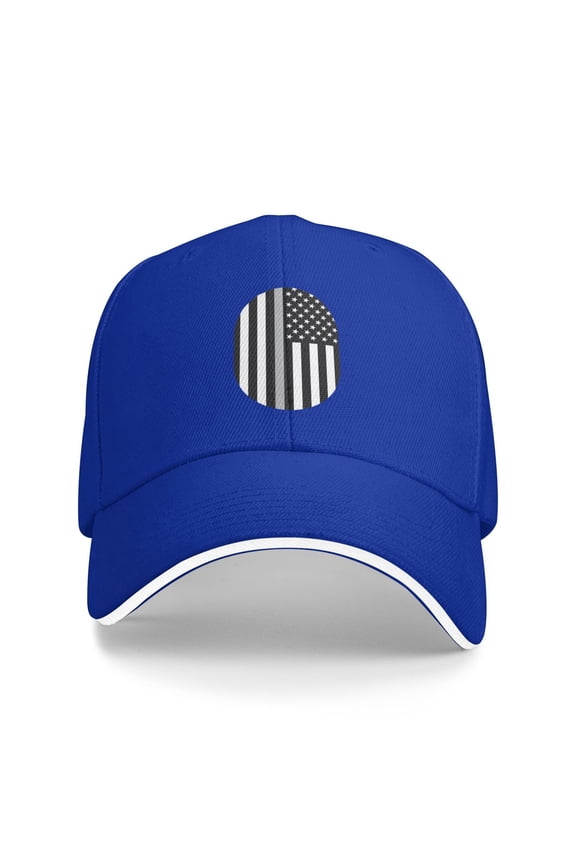 First Responders Flag Unisex Adult Baseball Caps Adjustable Casquette Dad Hat Sandwich Cap Outdoors Headwear