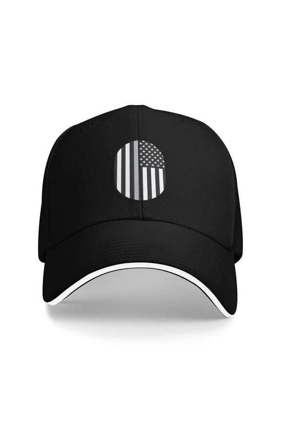 First Responders Flag Unisex Adult Baseball Caps Adjustable Casquette Dad Hat Sandwich Cap Outdoors Headwear