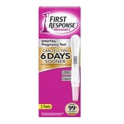 First Response Gold Digital Early Result Test Kit - 2 Tests, 6 Pack