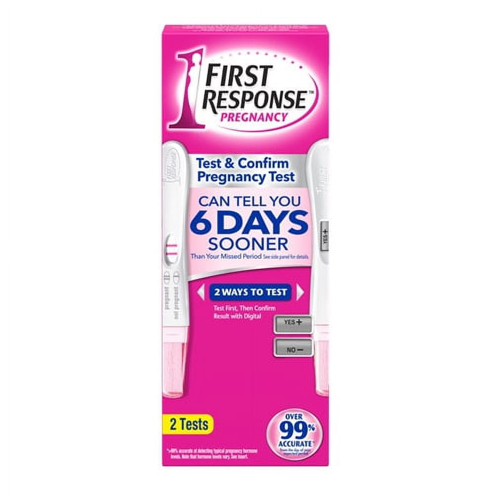 First Response Pregnancy Test And Confirm Kit 2 Tests