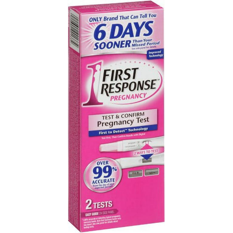 First Response Comfort Pregnancy Tests - 8ct