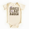 thumbnail image 1 of My First Rodeo Baby Bodysuit, Rodeo Birthday, Baby Bodysuit, First Birthday Outfit, Birthday Girl Shirt, First Birthday Shirt, Girl Birthday Cute Baby Onesie, BABY BODYSUIT LAT 4424, 1 of 3