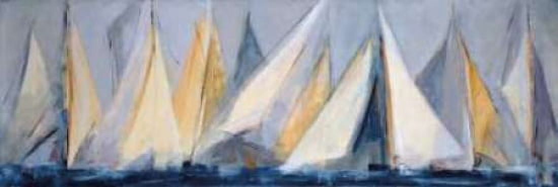 First Sail I Canvas Art - Maria Antonia Torres (8 x 24)