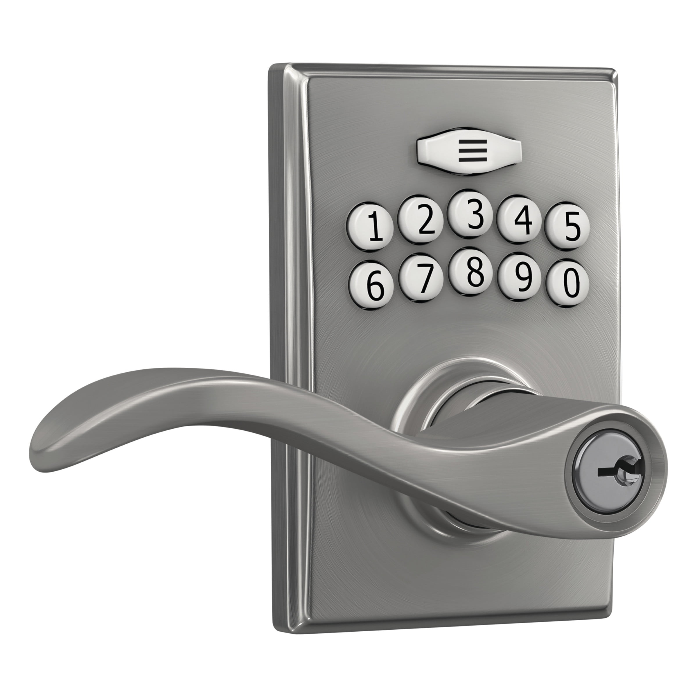 First Secure by Schlage Presley Keypad Electronic Door Lever Lock