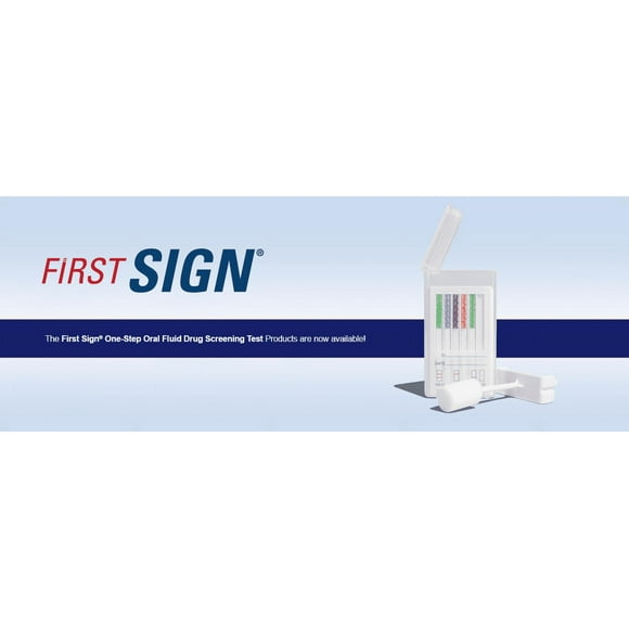 First Sign Saliva Screen FSSAL-254 DOA 5 in 1 Oral Fluid Test AMP/COC/mAMP/OPI/THC