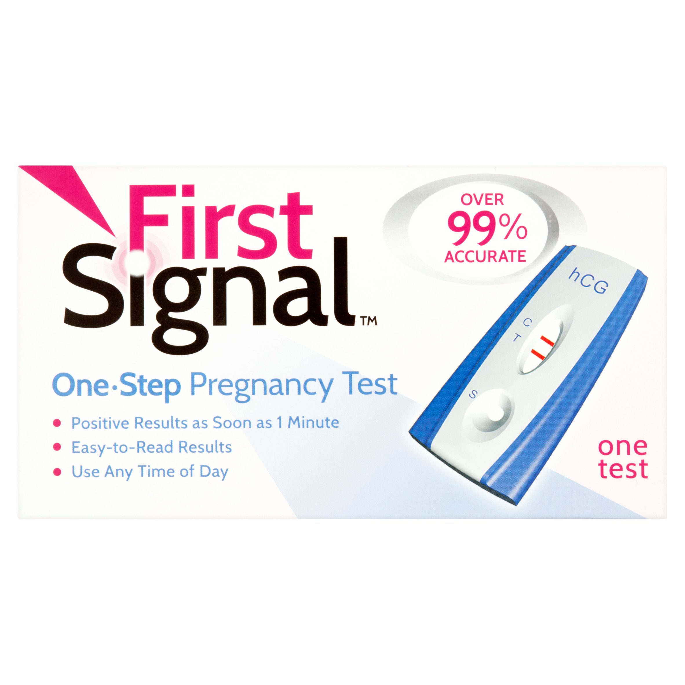 First Signal One-Step Pregnancy Test - image 1 of 5