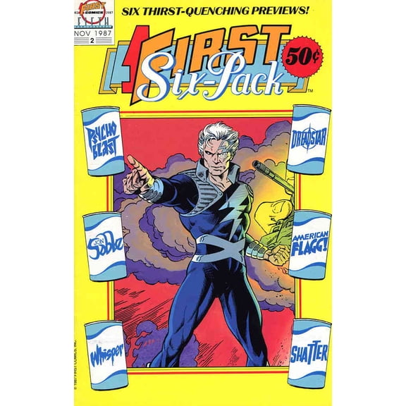 First Six Pack #2 VF ; First Comic Book