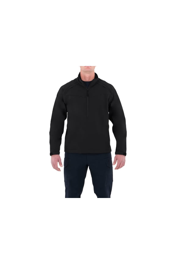 First Softshell Job Shirt - Mens, Black, Medium, R