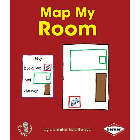 First Step Nonfiction -- Map It Out Map My Room, (Paperback)