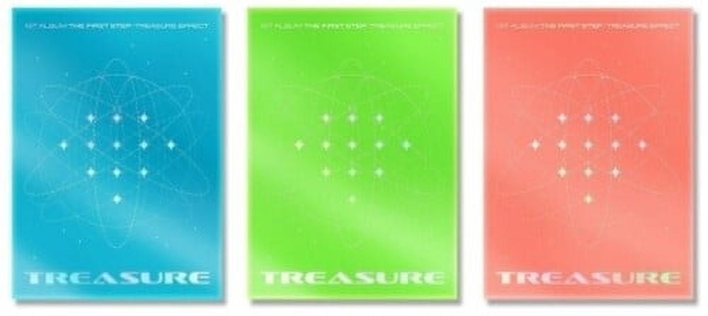 YG ENTERTAINMENT Treasure - The First Step : Treasure Effect (Random Cover) (incl. 156pg Photobook, Photocard File Folder, Lyrics Postcard Set, Hologram Postcard, Unit Polaroid, Baby Photocard, Photocard, Selfie Photo