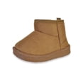thumbnail image 1 of First Steps Baby Girls' Moccasin Boots - brown, 9 - 12 months (Newborn), 1 of 1