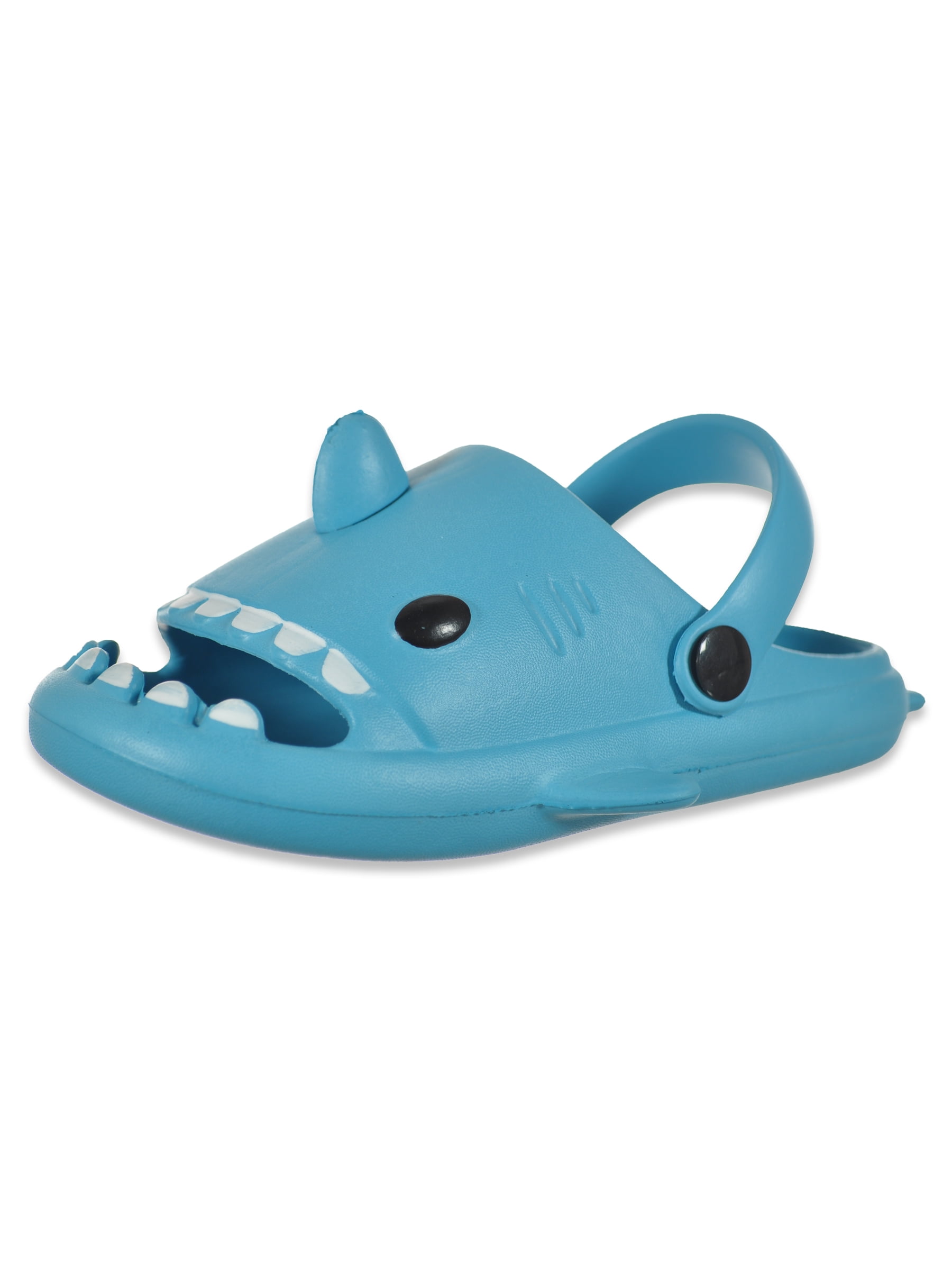 First Step Clogs First Steps Boys' Shark Attack Clogs Sandals - blue, 10 toddler ...