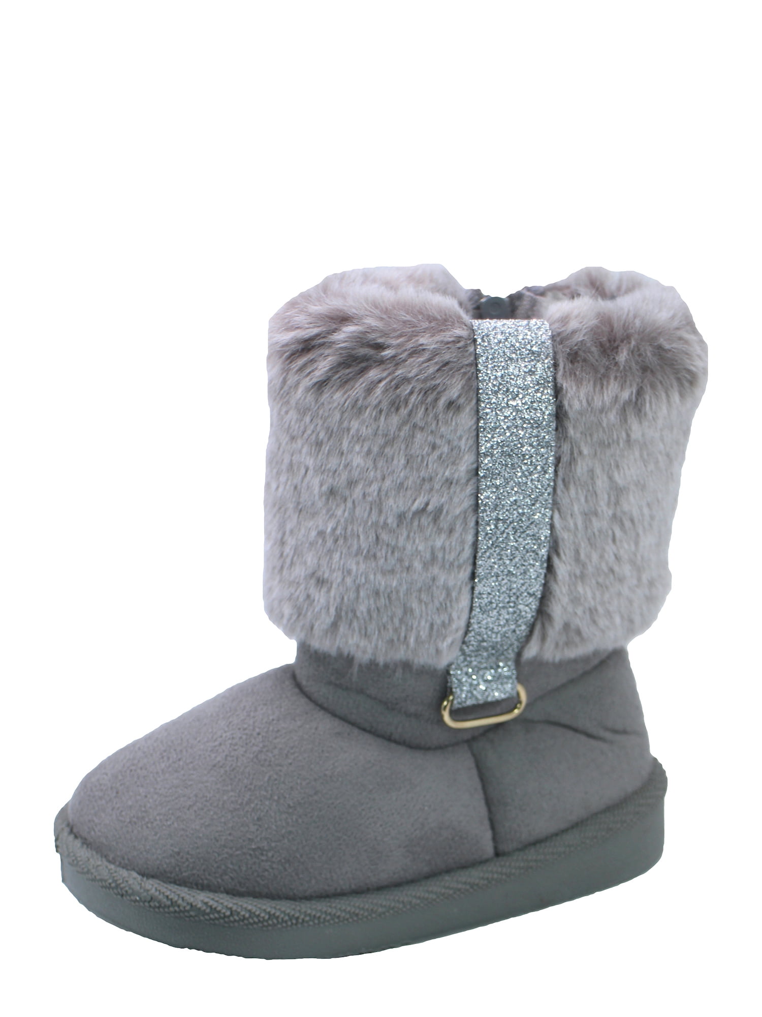 Toddler faux fur clearance boots