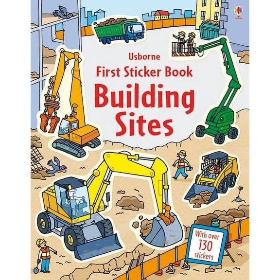 First Sticker Book Building Sites (First Sticker Books) (Paperback)
