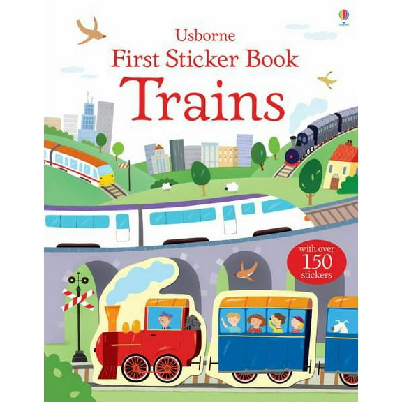 First Sticker Book Trains