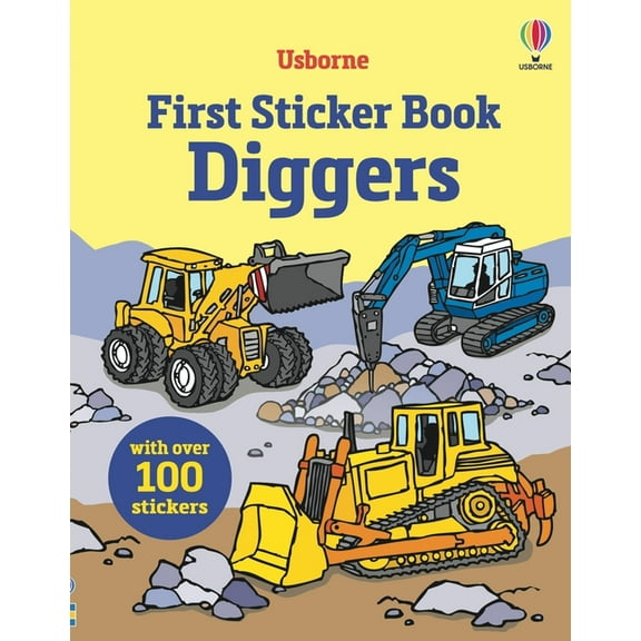 First Sticker Books First Sticker Book Diggers, (Paperback)
