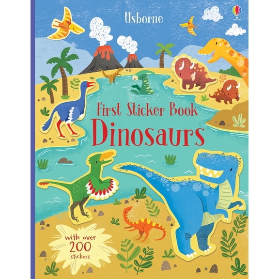 First Sticker Books First Sticker Book Dinosaurs, (Paperback)