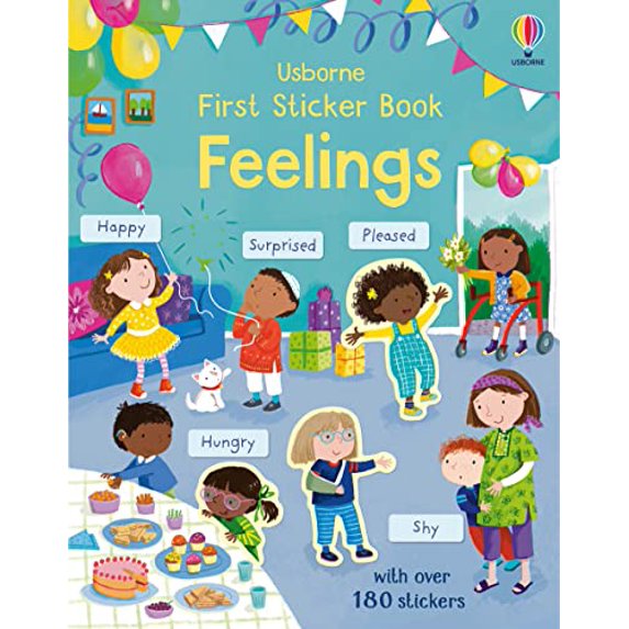Pre-Owned First Sticker Book Feelings (First Sticker Books) Paperback