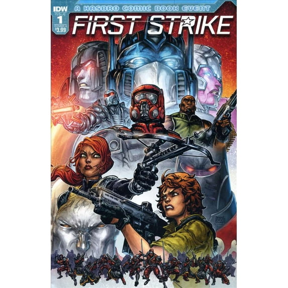 First Strike #1A VF ; IDW Comic Book