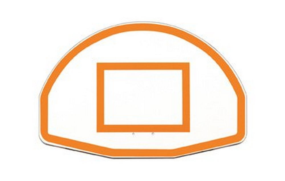 "First Team FT270 36""x54"" FanShaped Aluminum Basketball Backboard