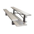 thumbnail image 1 of First Team FAN2-2FP-TNR-9 Steel-Aluminum 2 Row Indoor Tip N Roll Bleacher 9 ft.  Long with Double Footplanks, Forest, 1 of 1