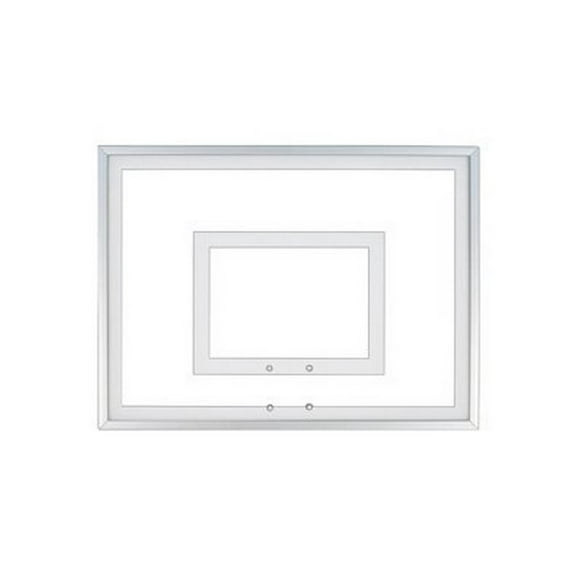 First Team FT215 Acrylic 36 x 54 in. Framed Acrylic Backboard44; Scarlet