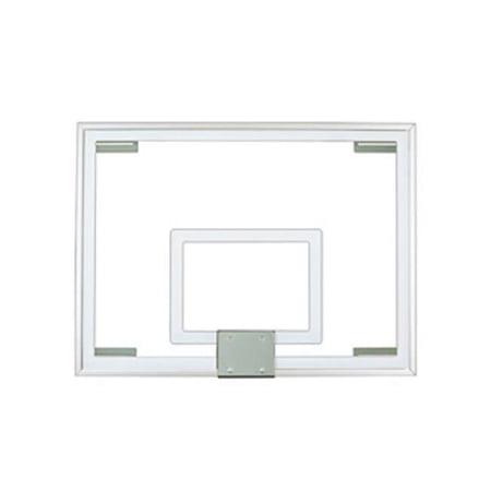 First Team FT231 Tempered Glass 40 X 54 in. Glass Backboard44; Forest Green
