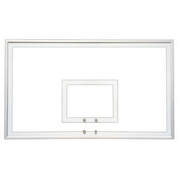 First Team FT232 Tempered Glass 42 x 72 in. Glass Backboard44; Forest Green