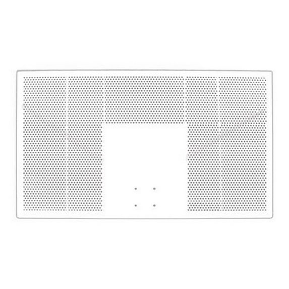 First Team FT267 Aluminum 42 x 72 in. Perforated Aluminum Backboard44; Orange