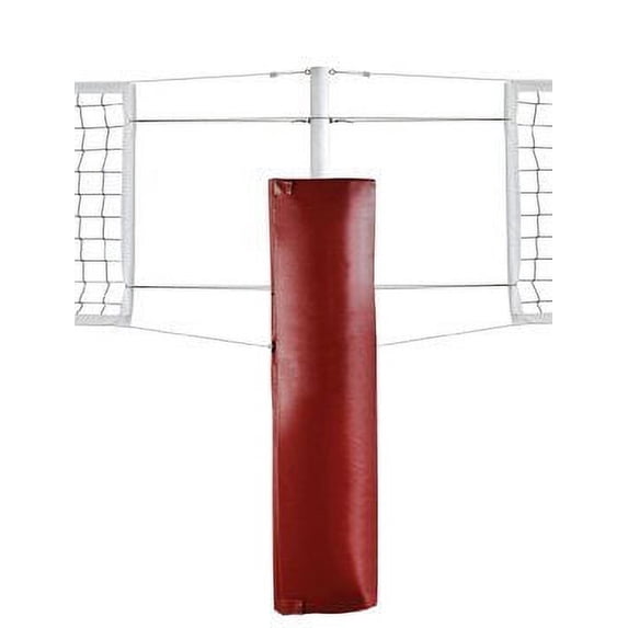 First Team FT5010CP Foam-vinyl Volleyball Center Post Pad44; Saddle Brown