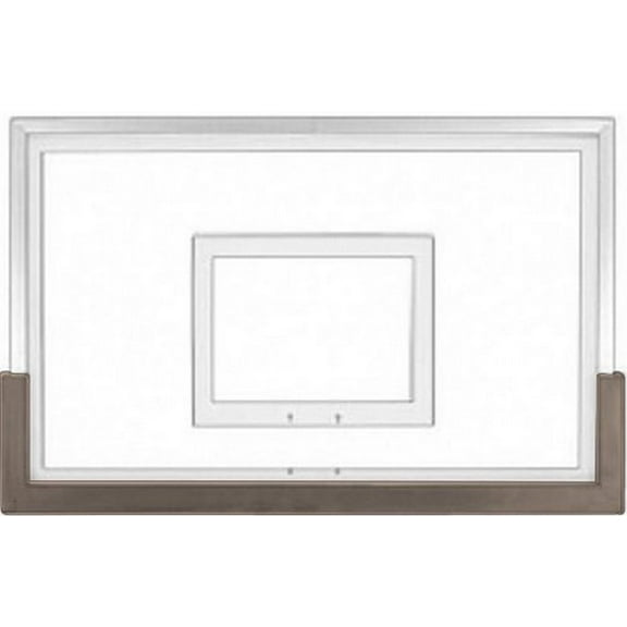 First Team FT60 Foam Rubber 60 in. Recreational TuffGuard Backboard Padding, Grey