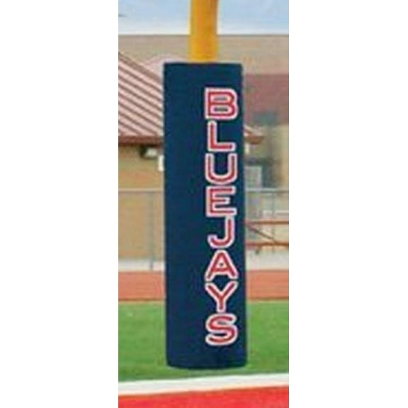 First Team FT6050WP Vinyl Wrap for 5.56 in. Football Goalpost Pad44; Scarlet