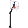 thumbnail image 1 of First Team Legend Jr. III-BP Steel-Acrylic In Ground Fixed Height Basketball System44; Grey, 1 of 1
